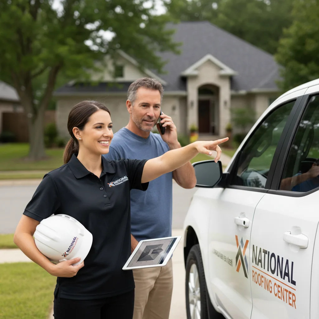 National Roofing Center customer support in Transfer